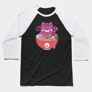 Geffen Dungeon Cute Ramen Baseball T-Shirt